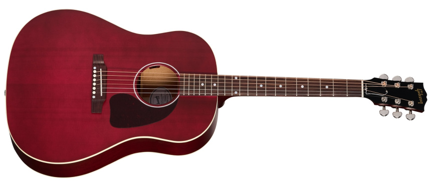 Gibson J-45 Special Satin Wine Red
