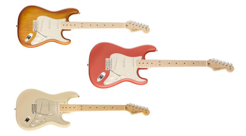 Acabados de la Fender Thomann Exclusive American Stratocaster
