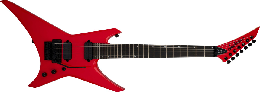 Jackson Pro Series Signature Dave Davidson Warrior WR7 en Ferrari Red