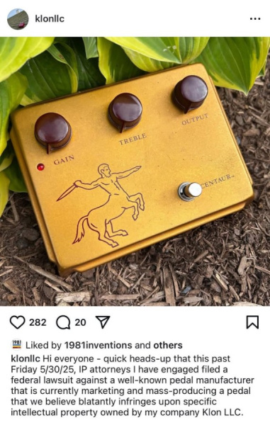 Bill Finnegan demanda a Behringer