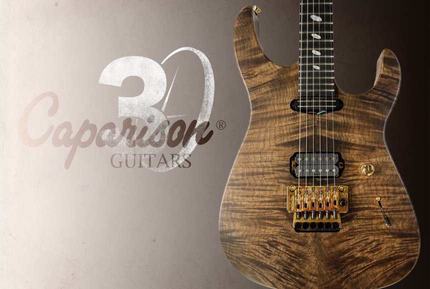 Promo de la Caparison 30th Anniversary Dellinger-SH-BM-CL