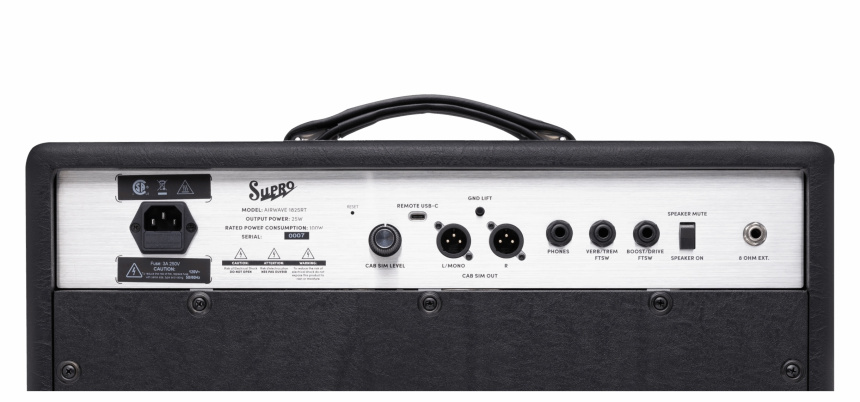 Panel trasero del Supro Airwave