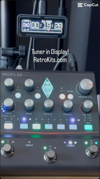 Afinador en el Retrovision Kemper