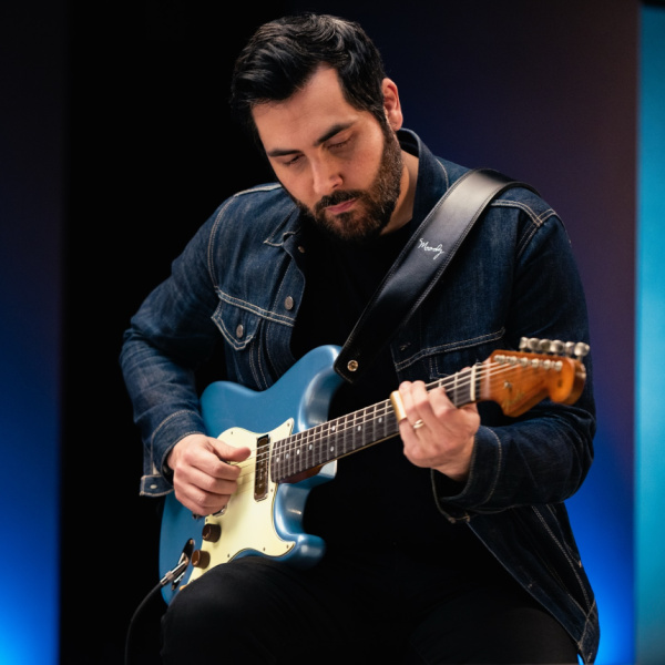 Ariel Posen con su Fender Custom Shop