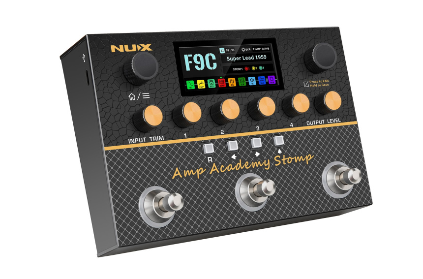 Puerto USB-C del Nux Amp Academy Stomp
