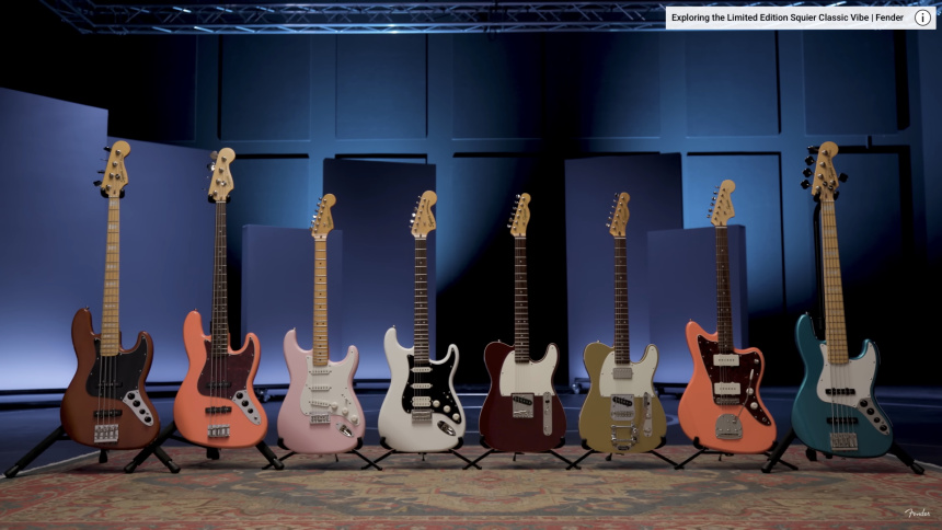 Colección Squier Classic Vibe 2025