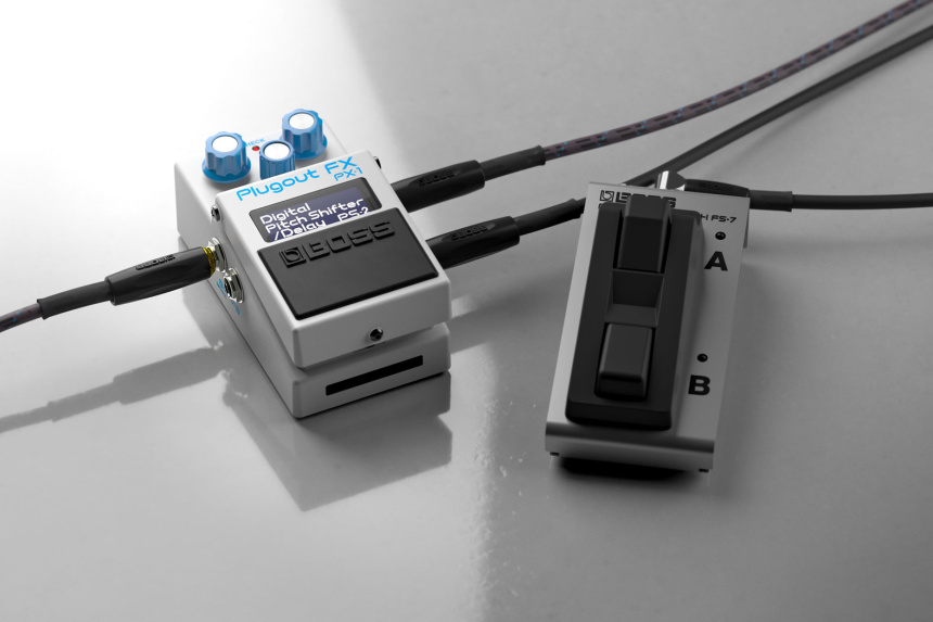 Boss PX-1 Plugout FX con footswitch