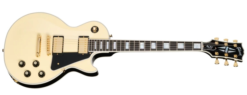 Gibson Les Paul Custom 70s en Buttercream Top.