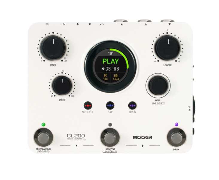 Frontal Mooer GL200 Groove Loop