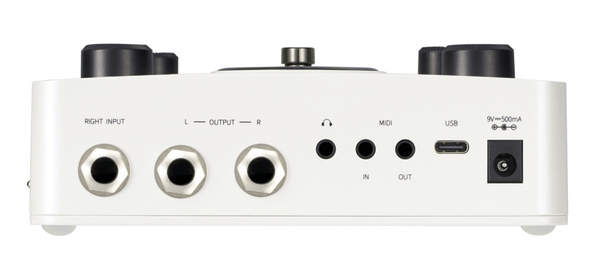 Panel trasero del Mooer GL200 Groove Loop