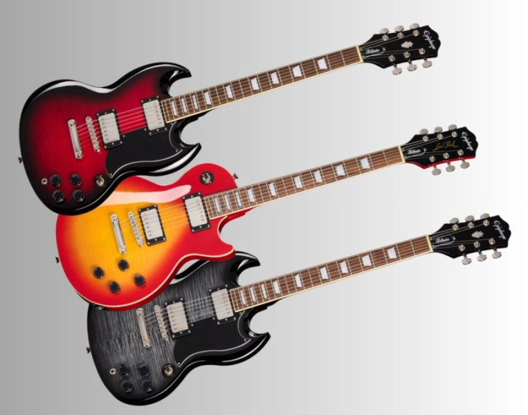Epiphone Les Paul Tribute Plus y SG Tribute Plus