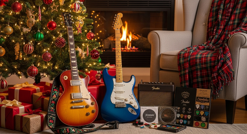 Regalos de Navidad para guitarristas