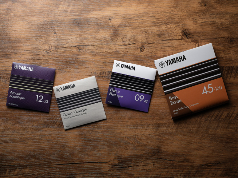 Cuerdas de guitarra y bajo Yamaha