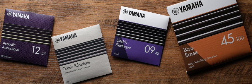 Cuerdas de guitarra y bajo Yamaha