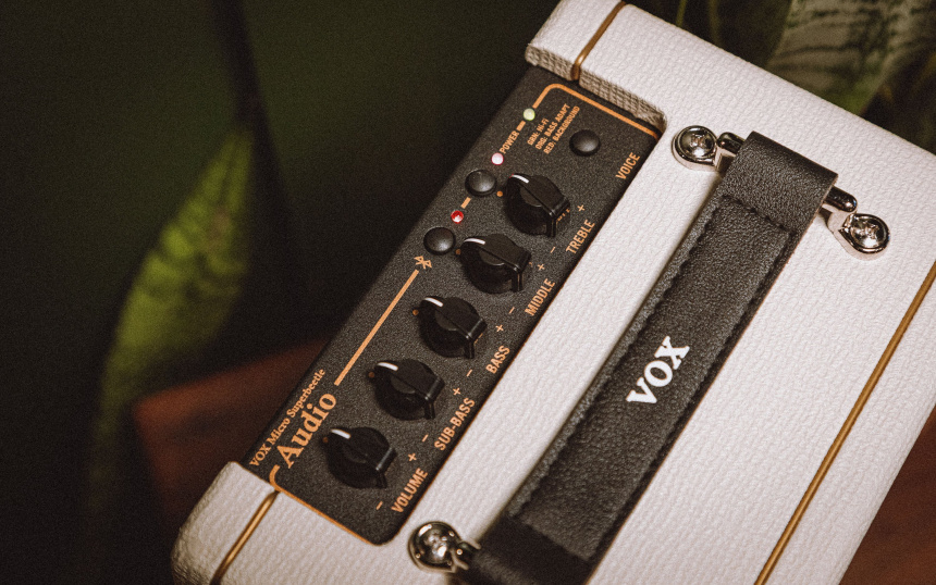 Controles del Micro Superbeetle Audio