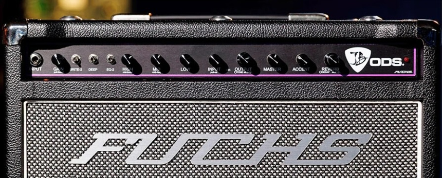 Panel de control del Fuchs JB-ODS Joe Bonamassa Signature