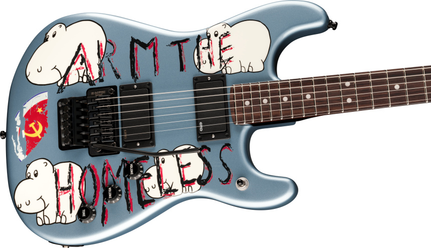 Cuerpo de la Fender Tom Morello Arm The Homeless