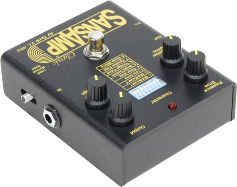 Conmutador de entrada del Tech 21 SansAmp Classic