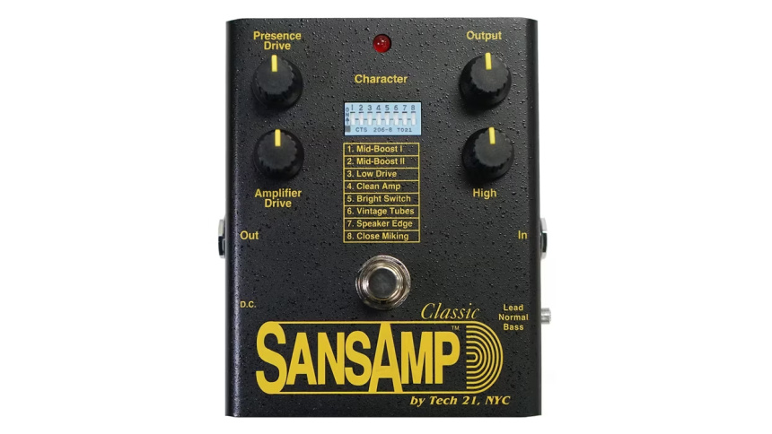 Frontal del Tech 21 SansAmp Classic