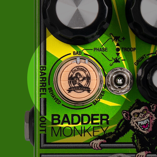 Control Barrel del Digitech DOD Badder Monkey