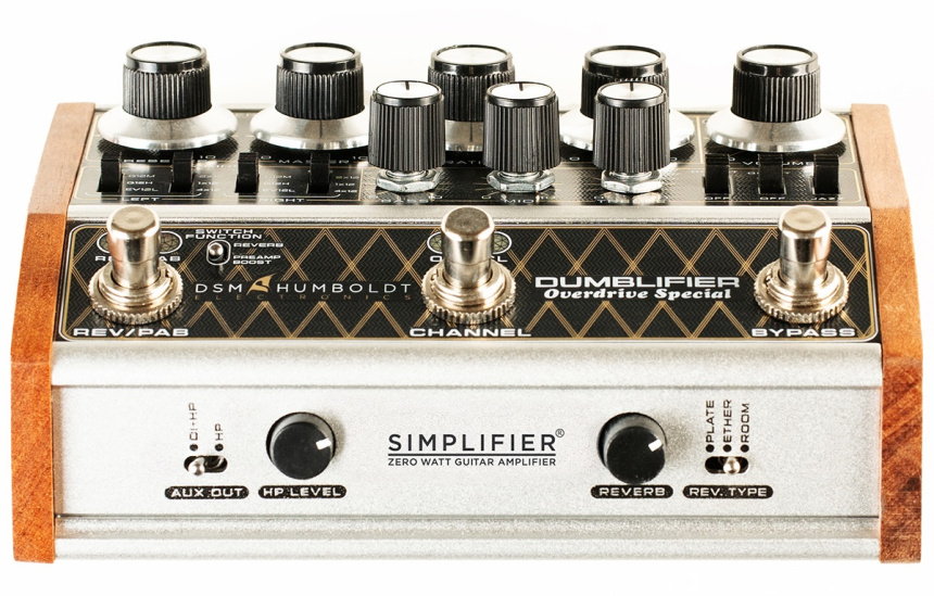 Panel frontal del DSM & Humboldt Dumblifier Overdrive Special