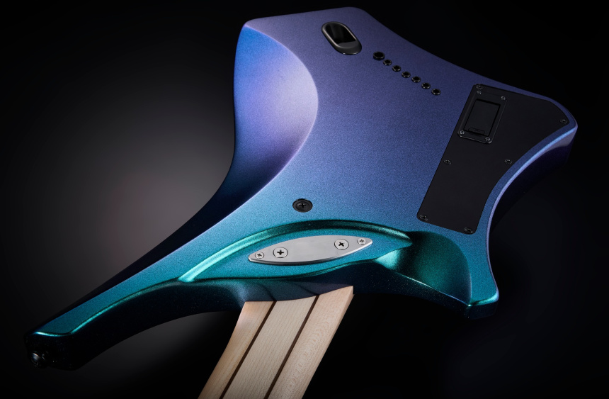 Anclaje del mástil de la Ibanez Alpha