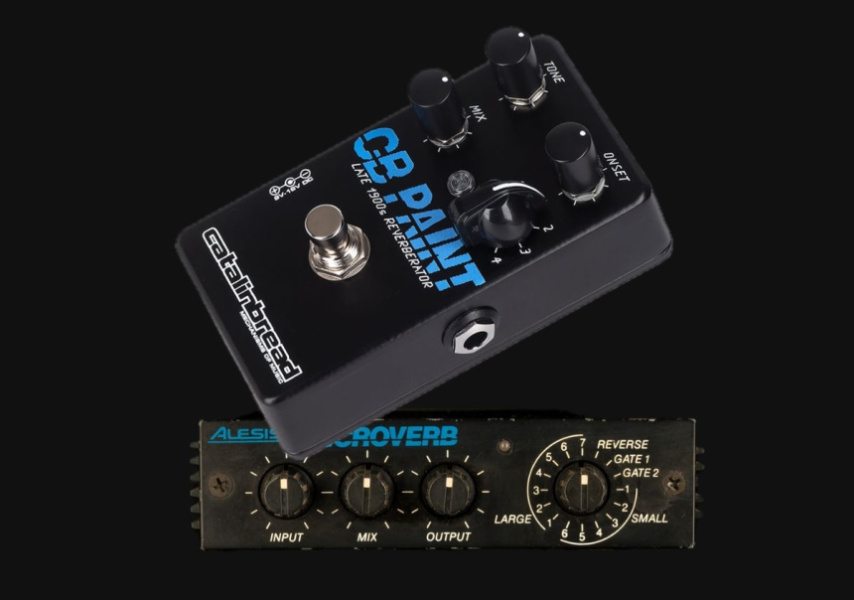 Catalinbread CB Paint con Alesis Microverb