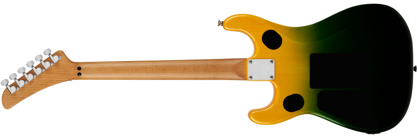 Trasera de la EVH 5150 QM en Limeade Zest