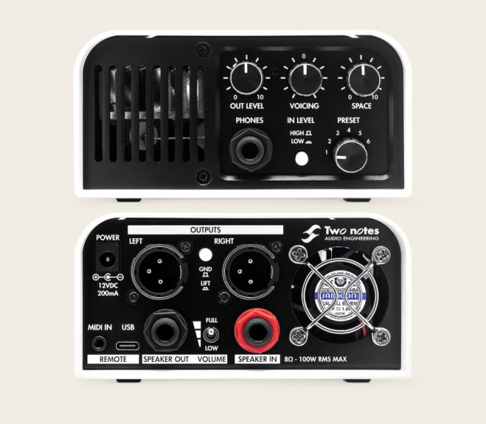 Conexiones del Two Notes Torpedo Captor X+