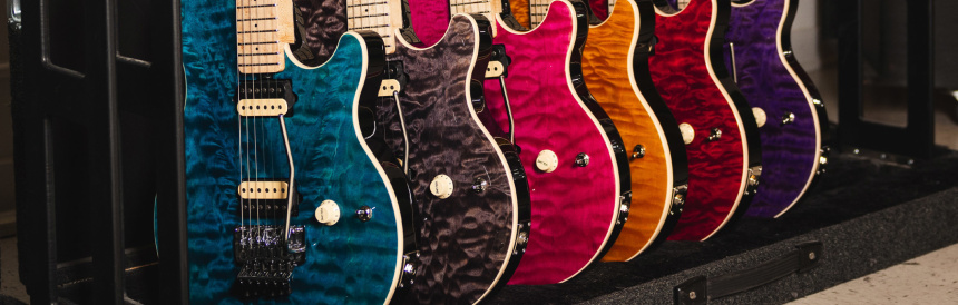Colores de la Ernie Ball Music Man 30th Anniversary Axis