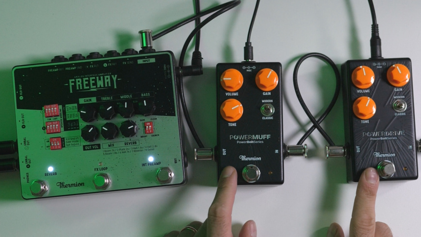 Thermion Powermuff y Powerdrive