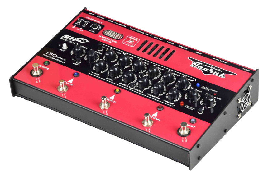 Taurus Stomp-Head SH-10 con ventilación forzada en el lateral