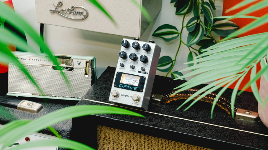 Empress Effects Drive sobre ampli