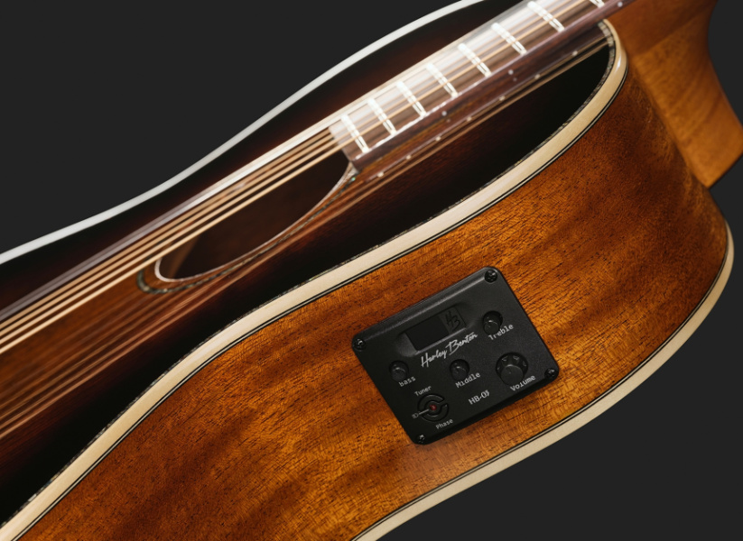 Sistema HB-03 de piezo con previo y afinador integrado