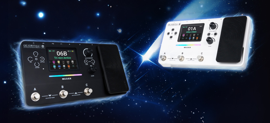 Nuevas Mooer GE100 Pro y GE100 Pro Li