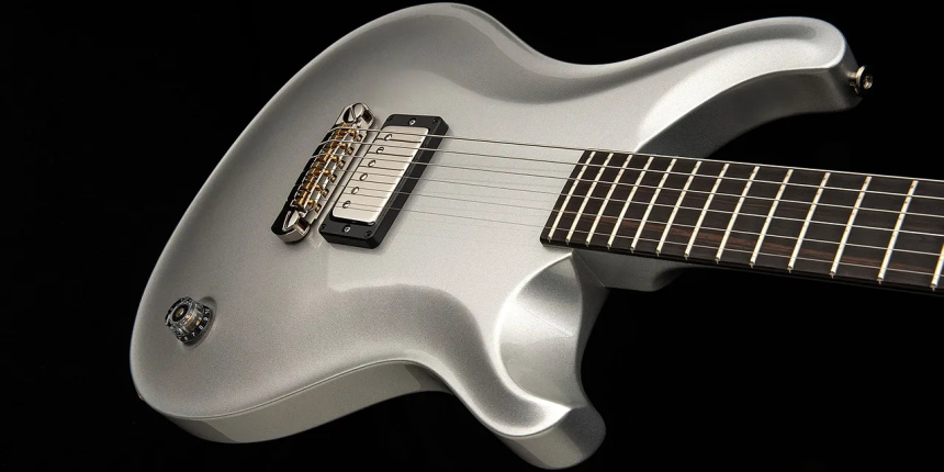 Cuerpo de la PRS Jon Jourdan Limited Edition en Platinum Metallic