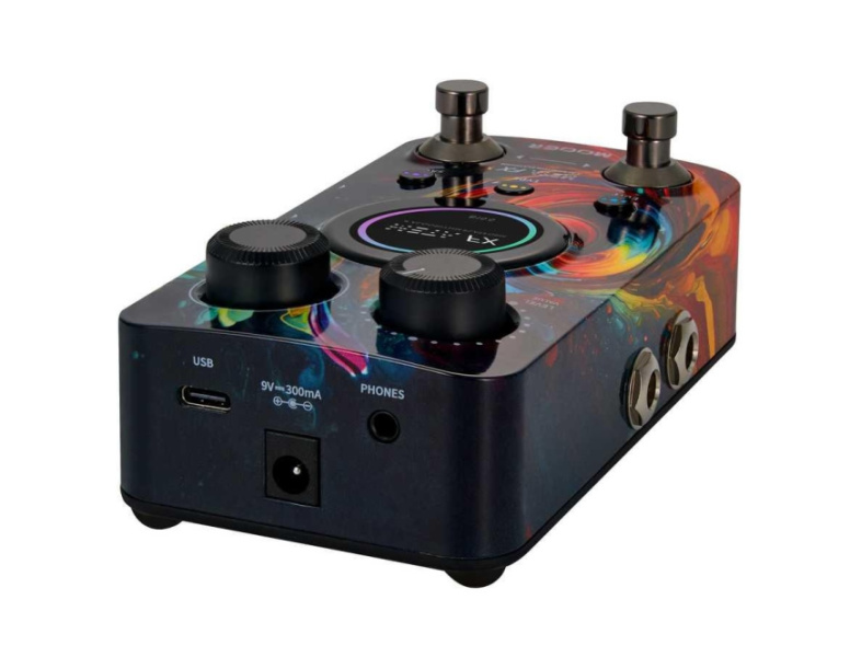 Conexiones traseras del Mooer META FX