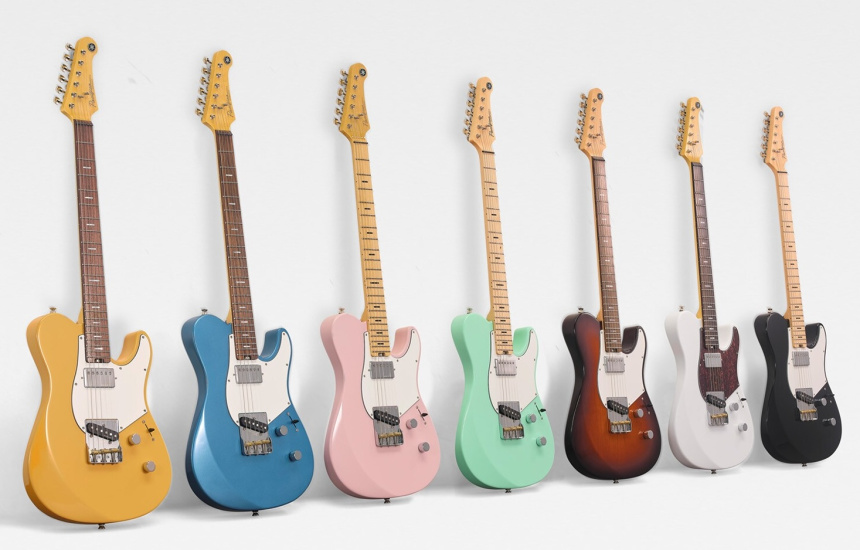 Yamaha Pacifica SC - Gama de colores