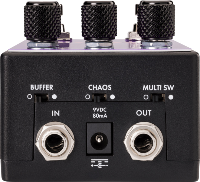 Trasera del Fender Pelt V2 Fuzz