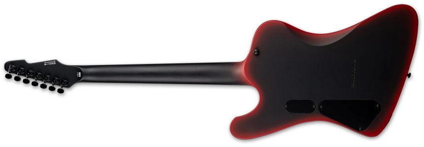 Trasera de la LTD Phoenix-7 Baritone Black Metal