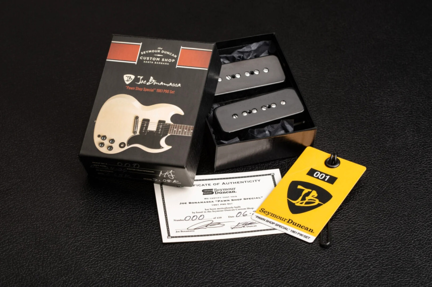 Juego Seymour Duncan Joe Bonamassa “Pawn Shop Special” 1961 P90 Set