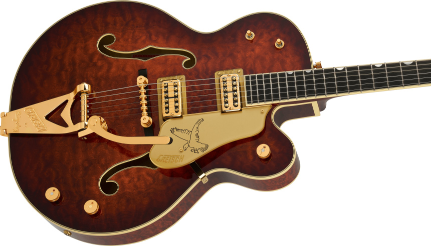Cuerpo de la Gretsch G6136TGQM-59 Limited Edition Quilt Classic Falcon