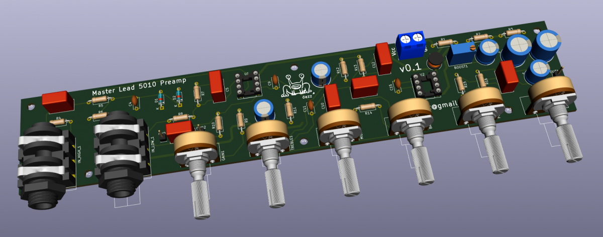 ¿alguien Interesado En Montar Un Clon Del Marshall 5010 Master Lead