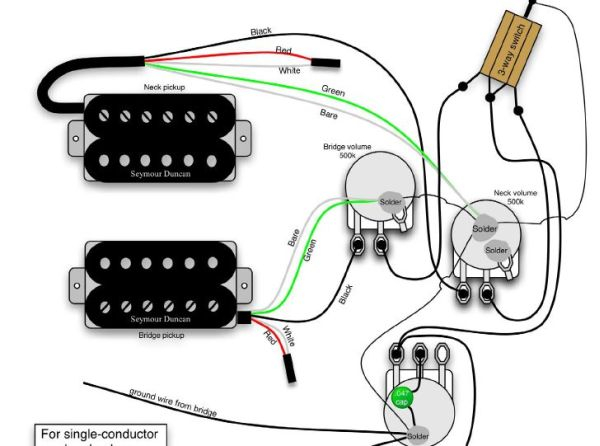 bill lawrence wiring diagrams