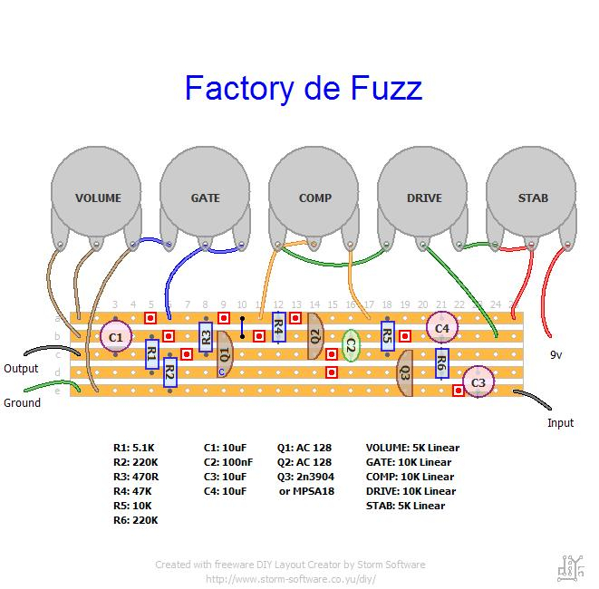 Fuzz factory схема