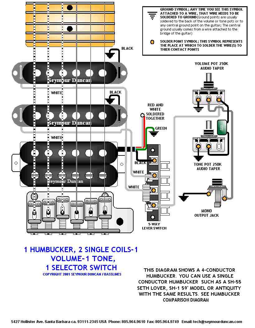 2 Single Coil 1 Humbucker Wiring Diagram 4K Wallpapers Review