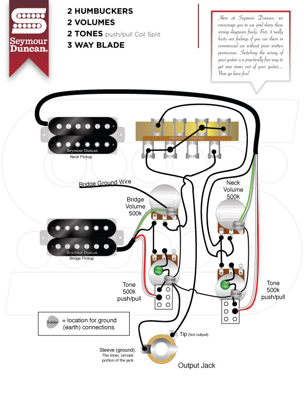 Seymour duncan схемы