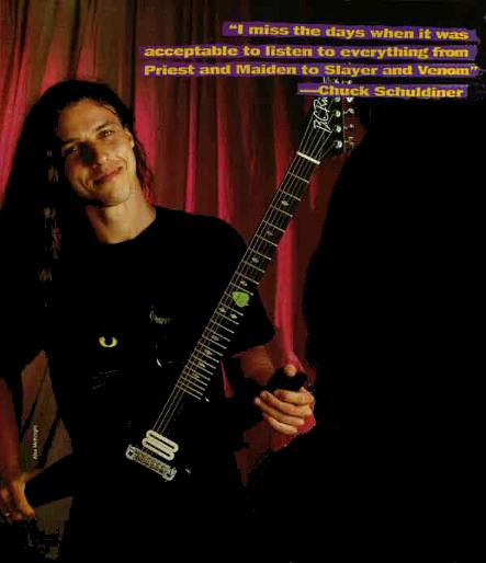 Fuera de Acuerdo Amigo por correspondencia Biografia Charles Michael "Chuck" Schuldiner : Biografías de Guitarristas o  Grupos y Reviews de Conciertos | Guitarristas