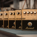 Marshall lanza una linea de pedales de overdrive y distorsión basados en sus amplis más famosos