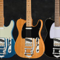 Harley Benton actualiza sus modelos TE-52 y TE-62 estilo Telecaster con un vibrato tipo Bigsby